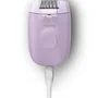 Philips Epilator Series 4000 Depiladora con 4 Accesorios, Luz LED, Piel Suave hasta 28 días - BRE257/00